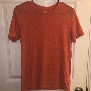 Bright orange tee